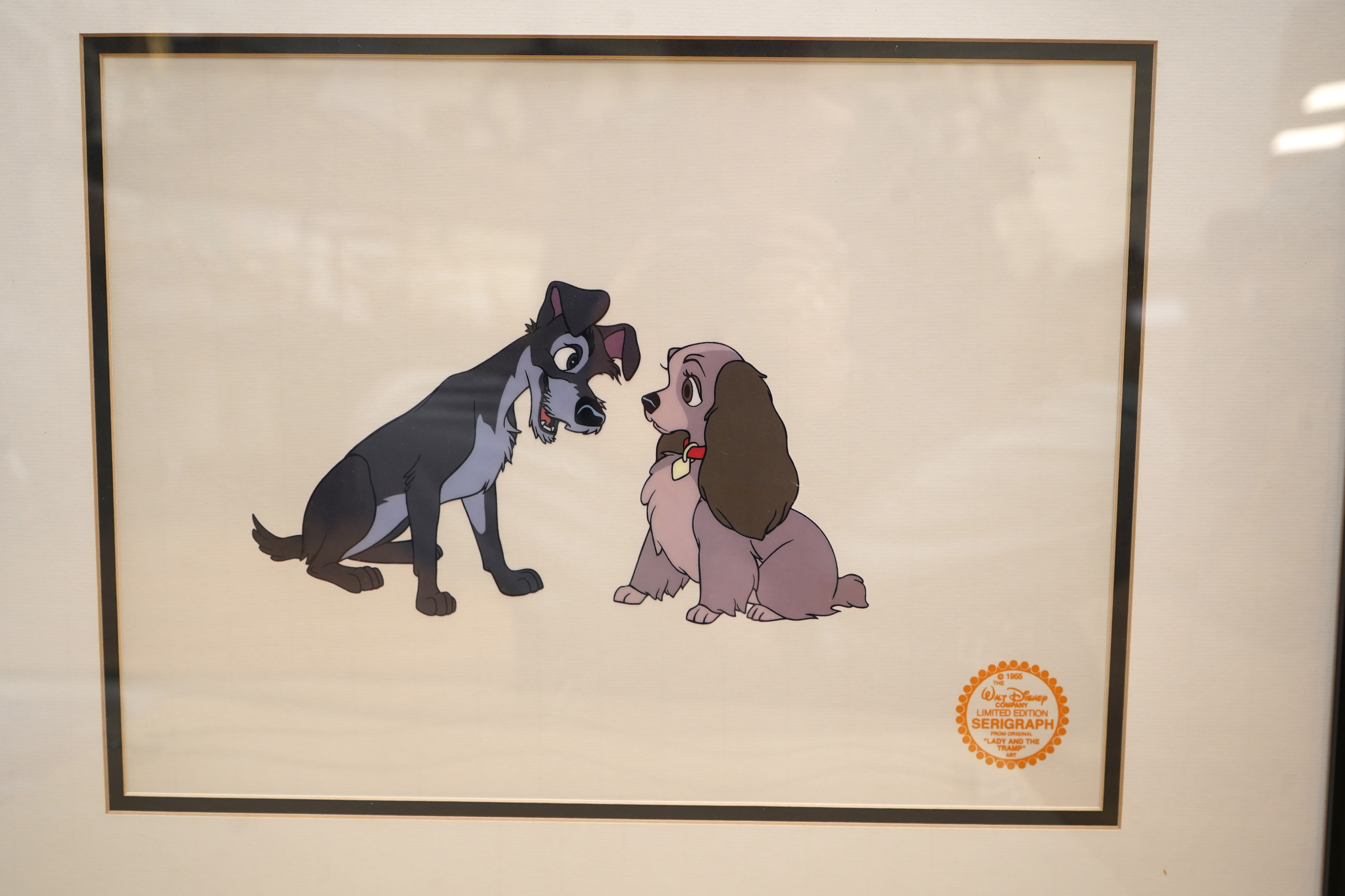 Walt Disney, ‘Bambi’, ‘Lady and The Tramp’ and ‘Peter Pan’, three serigraphs to include one limited edition 585/2500, largest 25 x 33cm